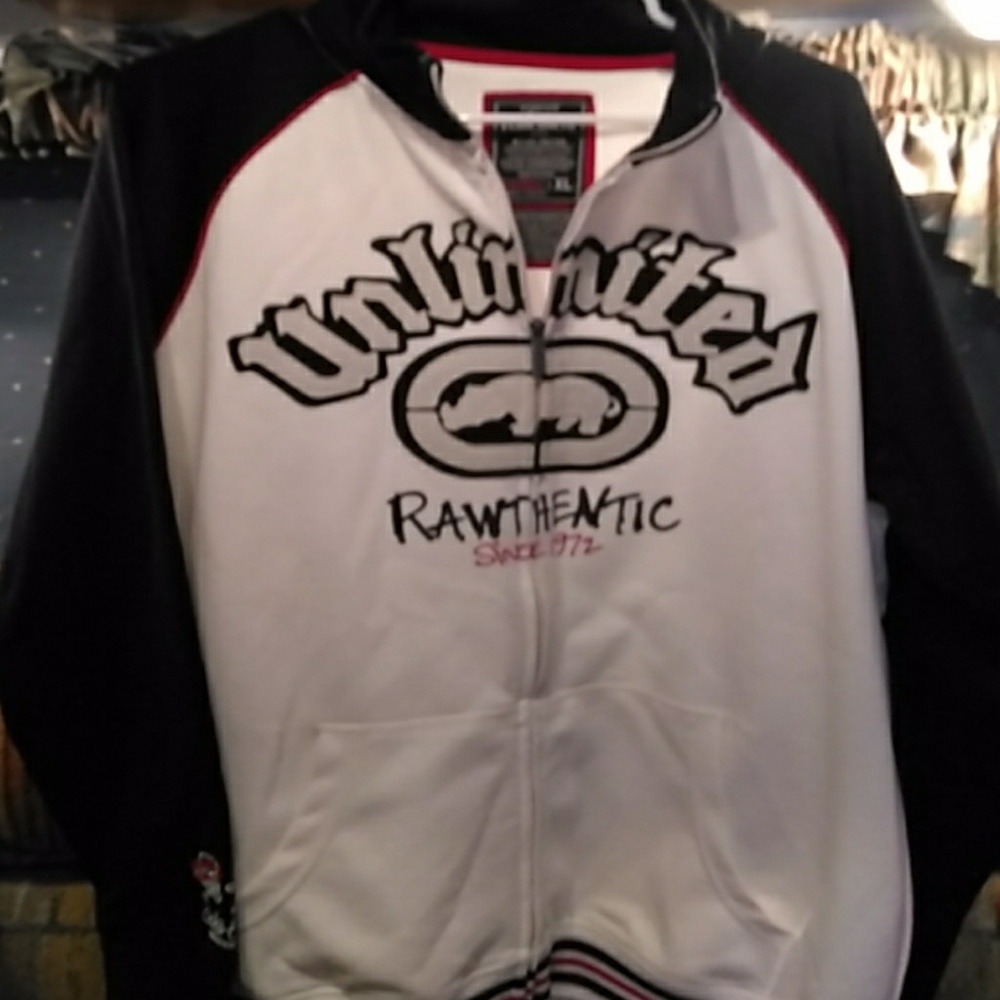 WOW Marc Ecko Unlimited Rawthentic Logo Jacket XL